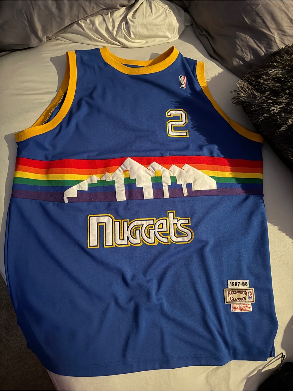 Men’s Denver Nuggets English Jersey